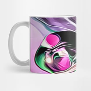 Purple Eyed Alien Mug